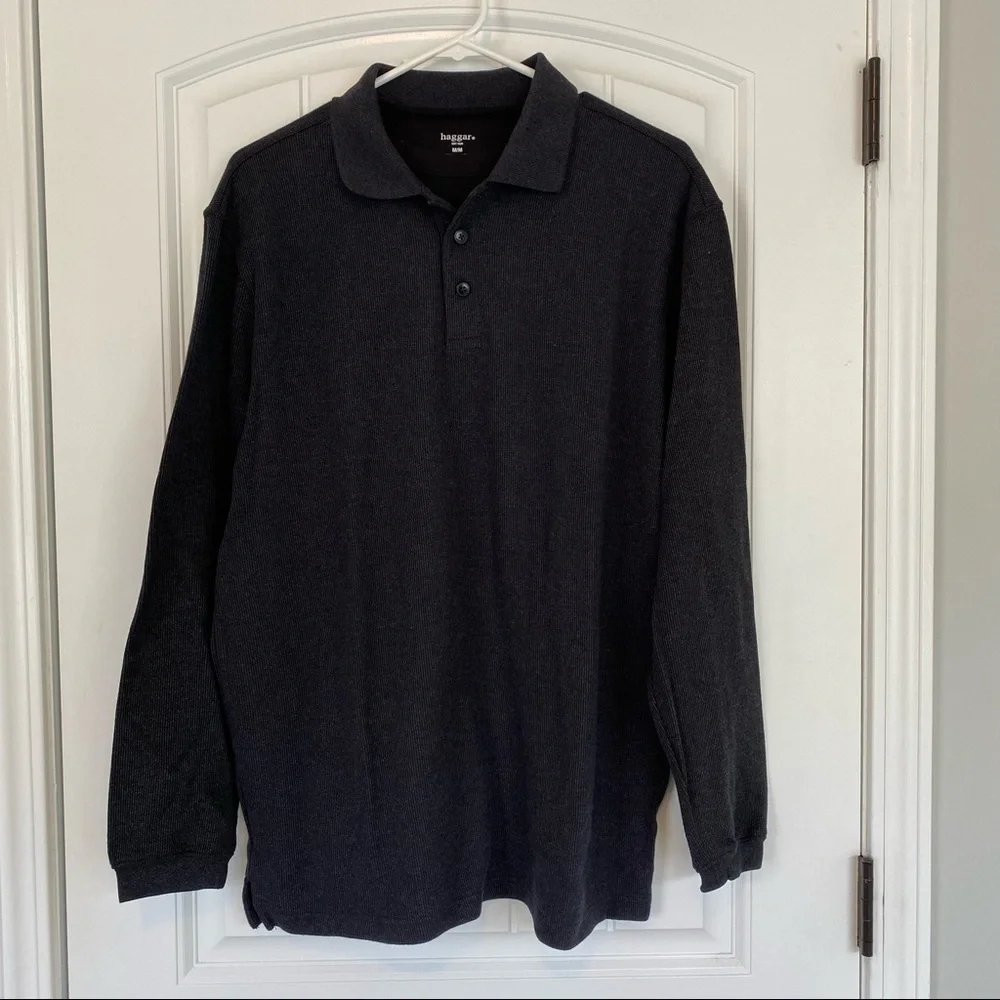 Haggar Men's Gray Sweater Size Medium